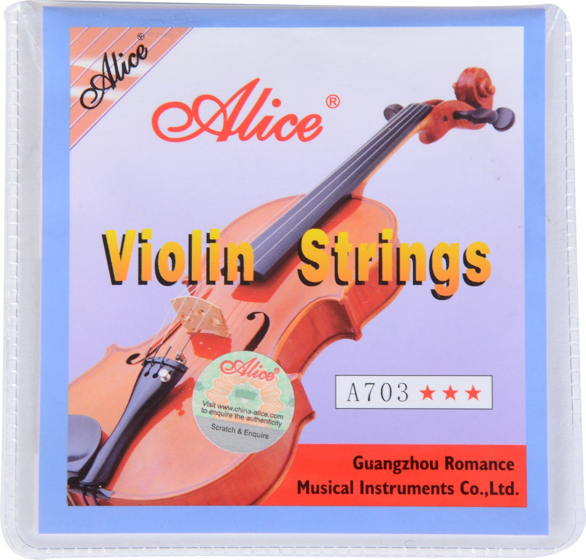 Alice, Violin Strings, A703 – Braganzas