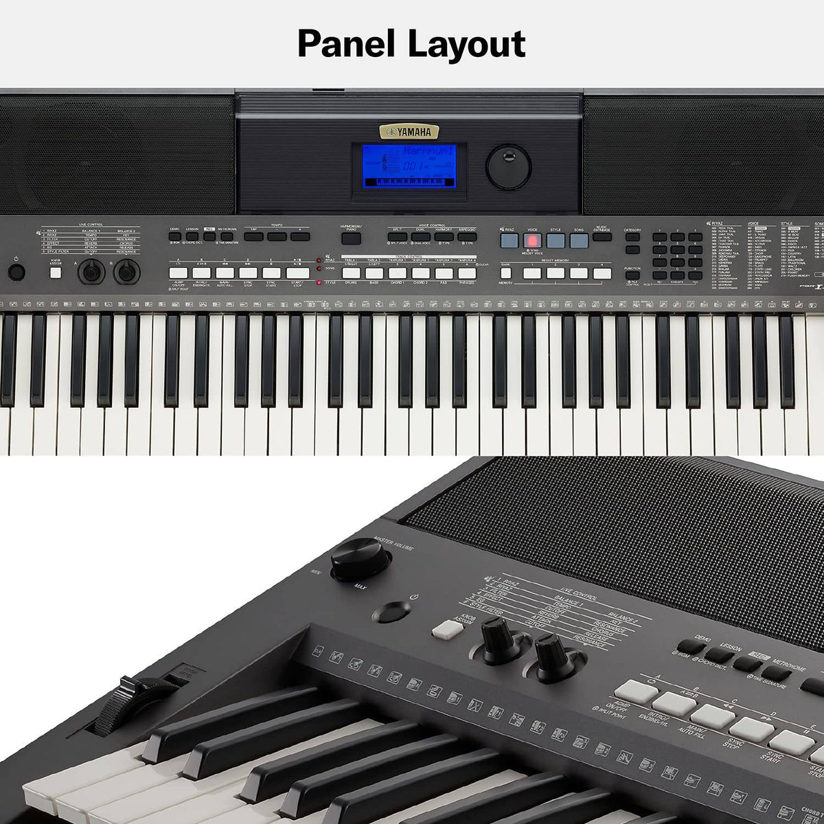 Yamaha PSR I400 61 Key Portable Keyboard Braganzas