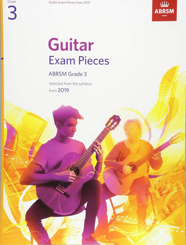 ABRSM Guitar Exam Pieces From 2019 Grade 3