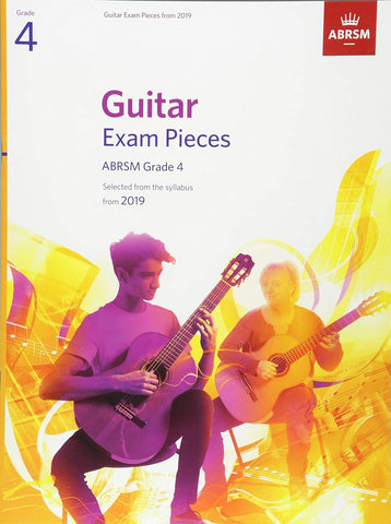 ABRSM Guitar Exam Pieces From 2019 Grade 4