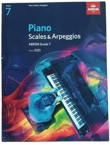 ABRSM Piano Scales & Arpeggios, From 2021 -Grade 7