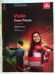 ABRSM Violin Exam Pieces from 2024 Grade 6 with Piano accompaniment