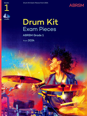 ABRSM Drumkit Exam Pieces from 2024 Grade 1