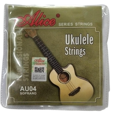 Alice Ukelele Strings - Set AU04 Soprano