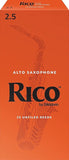 Rico, Alto Sax Reed #2.5 RJA1025