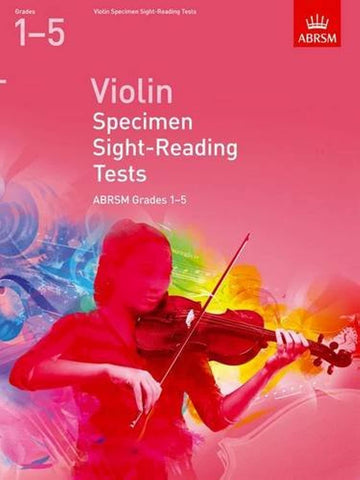 ARBSM Violin Specimen Sight-Reading Tests, Grades 1-5