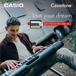 Casio CTX300 61-Key Touch Sensitive Portable Keyboard