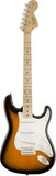Fender Squier Affinity Stratocaster, Right Handed Maple Neck - Brown Sunburst