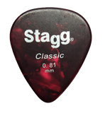Stagg Classic Guitar Picks / Plectrums 0.81mm