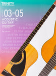 Trinity College Acoustic Guitar, Fingerstyle & Plectrum Pieces 2020-2023 -Grade 3-Grade 5 -Audio Access