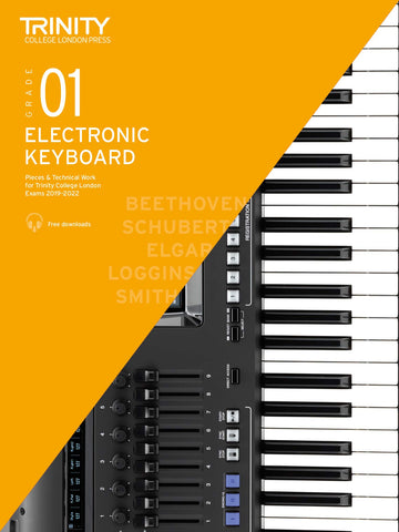 Trinity College Electonic Keyboard 2019-2022 -Grade 1