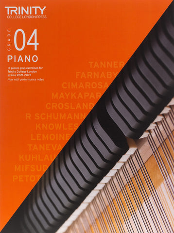 Trinity College Piano Pieces 2021-2023 -Grade 4