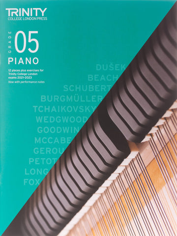 Trinity College Piano Pieces 2021-2023 -Grade 5