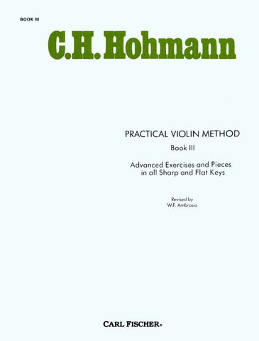 C.H.Hohmann - Practical Violin Method - Book 3