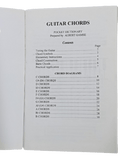 Guitar Chords - Pocket Dictionary Book - Braganzas