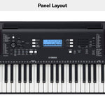 YAMAHA PSR-E373 61-Keys Portable Keyboard - Braganzas