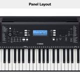 YAMAHA PSR-E373 61-Keys Portable Keyboard - Braganzas