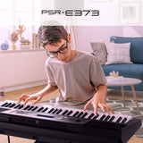 YAMAHA PSR-E373 61-Keys Portable Keyboard - Braganzas