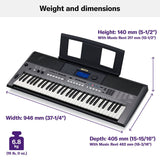 Yamaha PSR-I400 61-Key Portable Keyboard - Braganzas