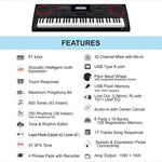 Casio CT-X9000IN 61-Key Portable Keyboard with Touch response & Carry Case (Black)