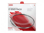 Evans, E-Ring Standard Pack - 12"(30.5cm), 13"(33cm), 14"(35.6cm) & 16"(40.6cm) ER-STANDARD - Braganzas
