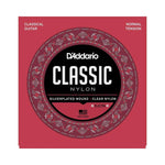 D'Addario, Classical Guitar Strings, Student, Normal Clear - Set EJ27N - Braganzas