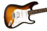 Fender Bullet Electric Guitar HSS-Right Handed Squier Bullet Strat with Tremolo (Brown Sunburst) - Braganzas