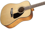 Fender CD 60 Dread V3 DS 6 String Acoustic Guitar - Natural - Braganzas