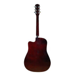 Fender SA-150C dreadnought Squier Guitar Cutway Natural - Braganzas