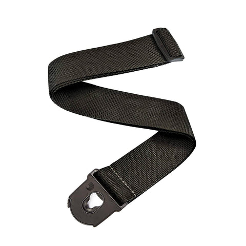 Planet Waves, Guitar Strap, 50mm, Planet Lock -Classic Black PWSPL200 - Braganzas