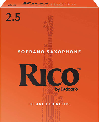 Rico, Soprano Sax Reed #2.5 RIA1025 - Braganzas