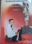 Rabindra Sangeet in Staff Notation Vol -1 by Samar Dutt - Braganzas