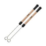Stagg, Drum Brush, Telescope, with Wooden Handle SBRU20-WM - Braganzas