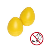 Stagg, Egg Shaker, Plastic -Yellow Matt EGG-50 YWM (Single Piece) - Braganzas