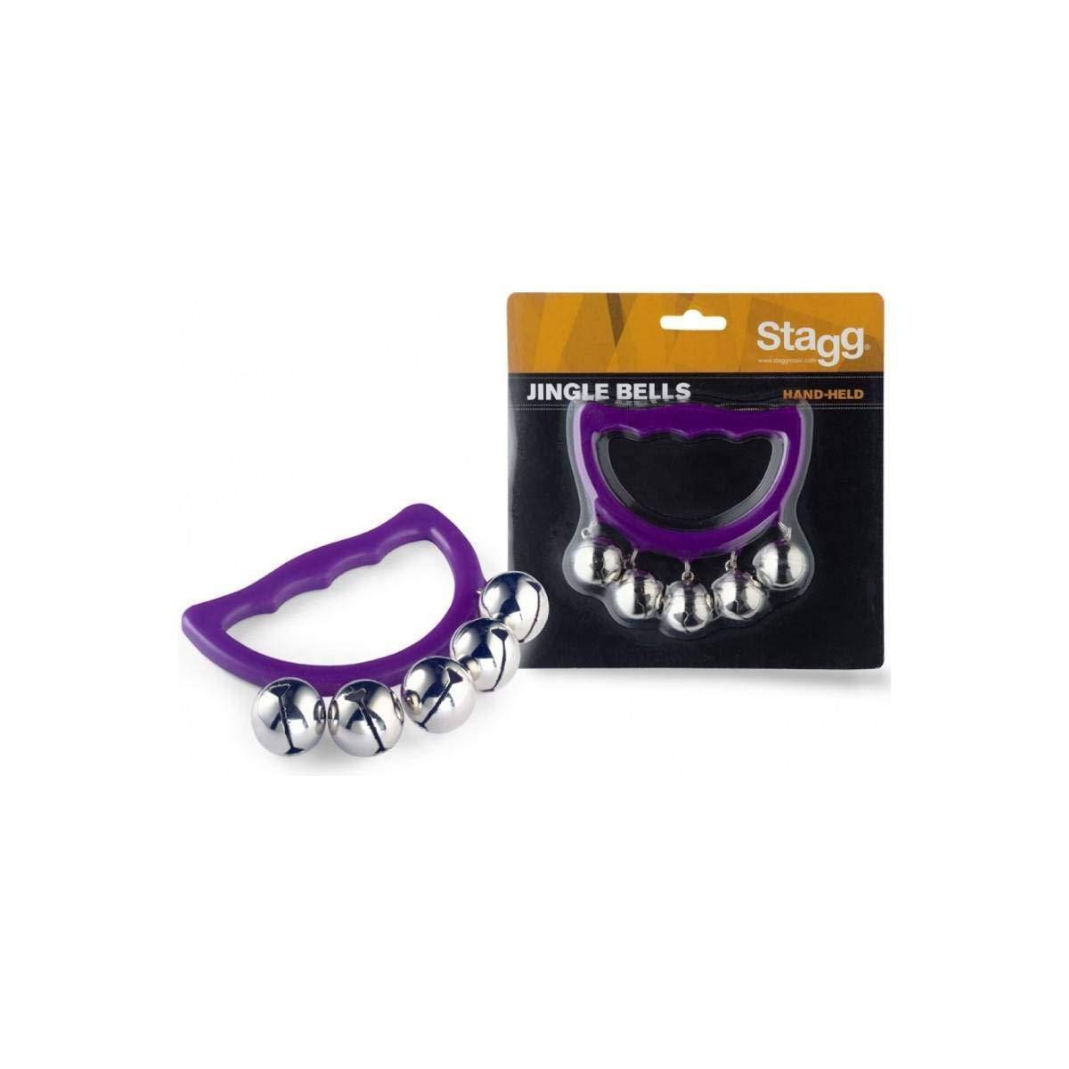 Stagg, Hand Bells, 5 Bells, Plastic SHB5 PP – Braganzas
