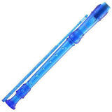 Stagg, Descant Recorder, Plastic, Baroque -Trans Blue REC-BAR-TBL - Braganzas