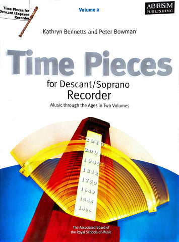 ABRSM Time Pieces for Descant / Soprano Recorder Volume 2