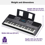 Yamaha PSR I500 61-Keys Portable Keyboard - Braganzas