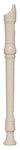 Yamaha YRS-24B Plastic Soprano Recorder, Natural - Braganzas